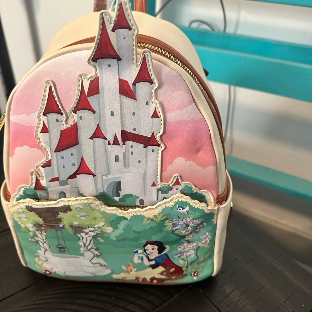 Disney Snow White Castle Loungefly